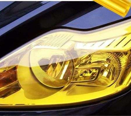 Yellow Headlight Tint